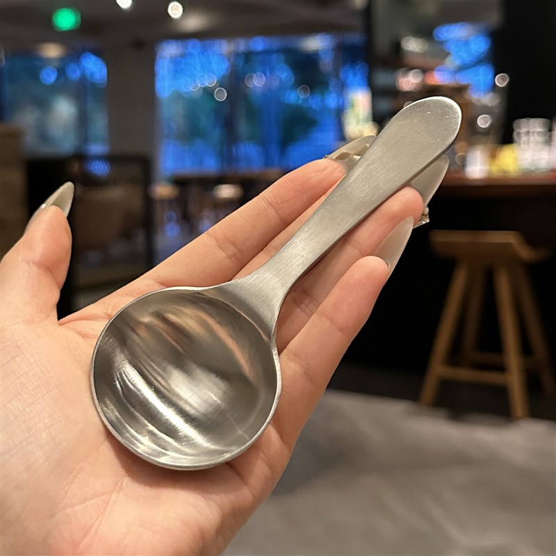 31不锈钢量勺8克咖啡豆勺奶粉甜品勺茶叶计量匙烘焙调料控限盐勺