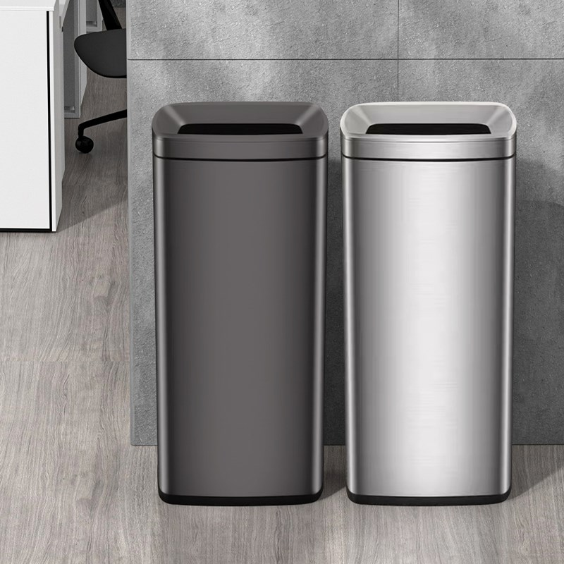 GNF商用擦手纸垃圾桶30LLL酒店卫生间大号电梯口不锈钢纸篓