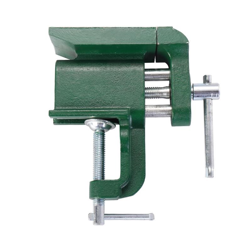 桌虎钳小型台钳带台砧大台面家用台虎钳平面敲打平口钳多功能夹具