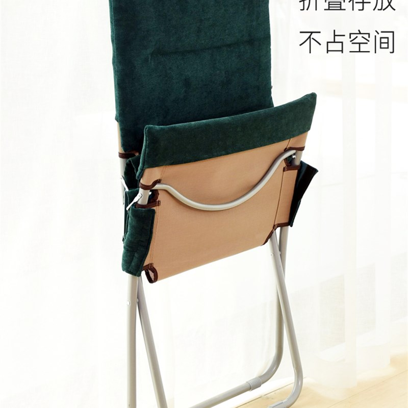 折叠床单人午休床办公室午睡便携躺椅简易陪护床家用阳台休闲靠椅