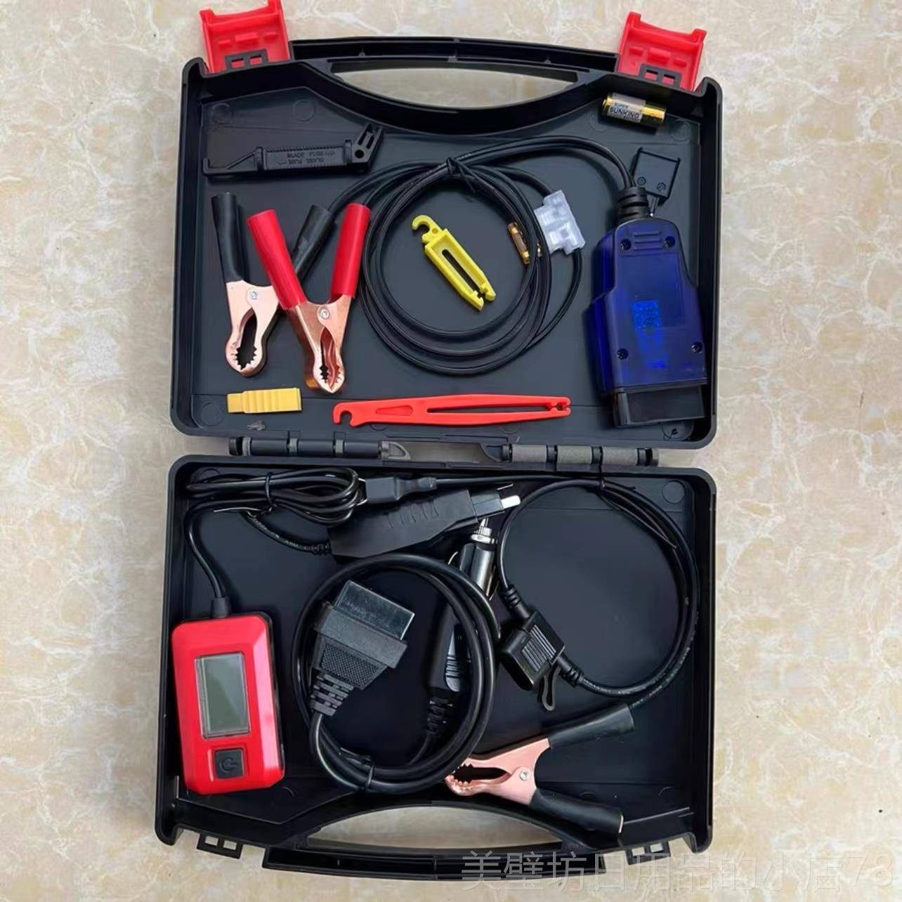 高档汽车漏电测试仪暗电电流测仪蓄电检池电瓶跑电量工不断路维修