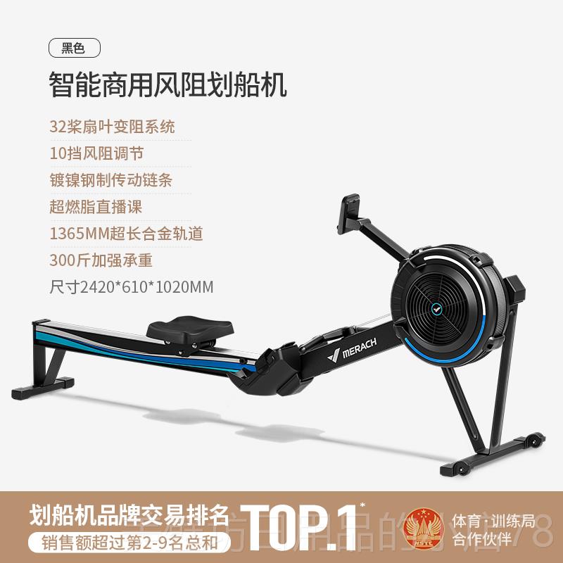 高档麦瑞克风阻画 划船机用有氧商用级赛Q艇功仪运动画测 划家桨
