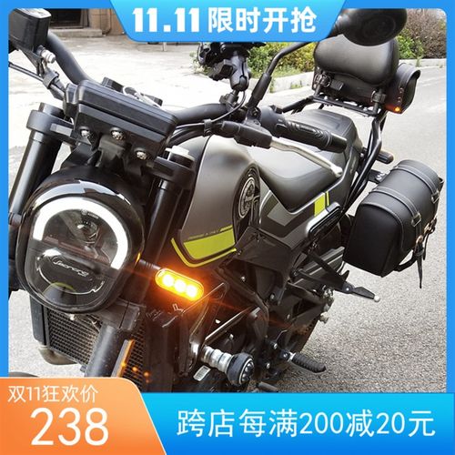 用于贝纳利幼狮250 502C500后靠背边包防摔竞技保险杠BJ250快拆包