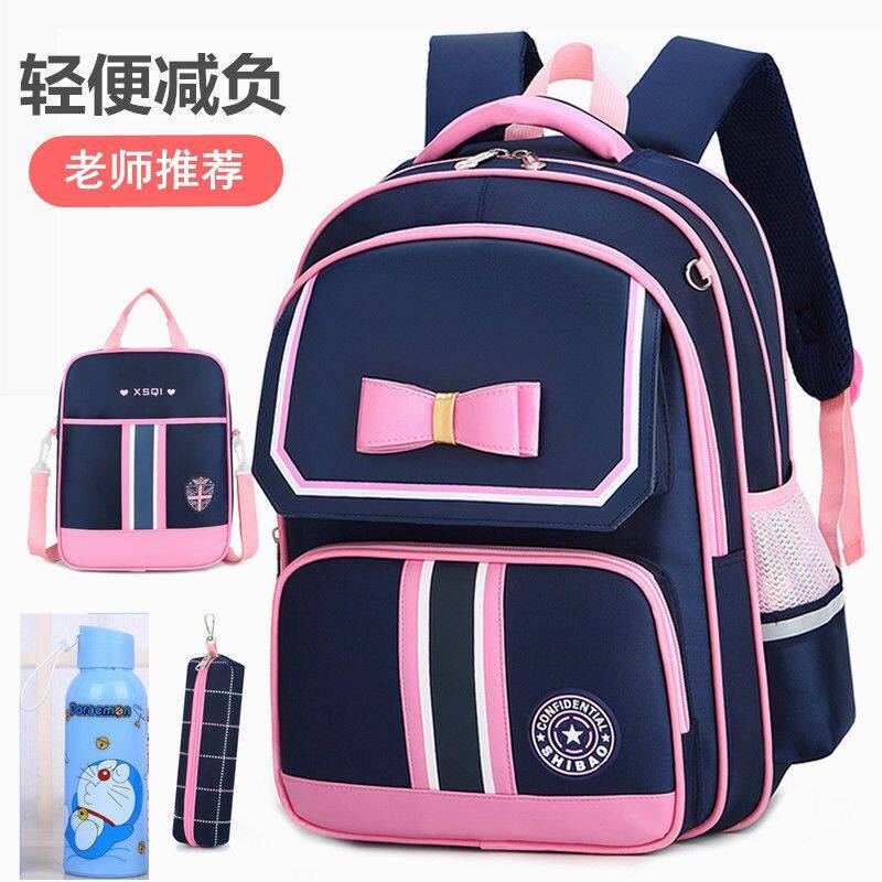 2021新款书包小学生女孩一二三到六年级护脊儿童女孩防水轻便减负