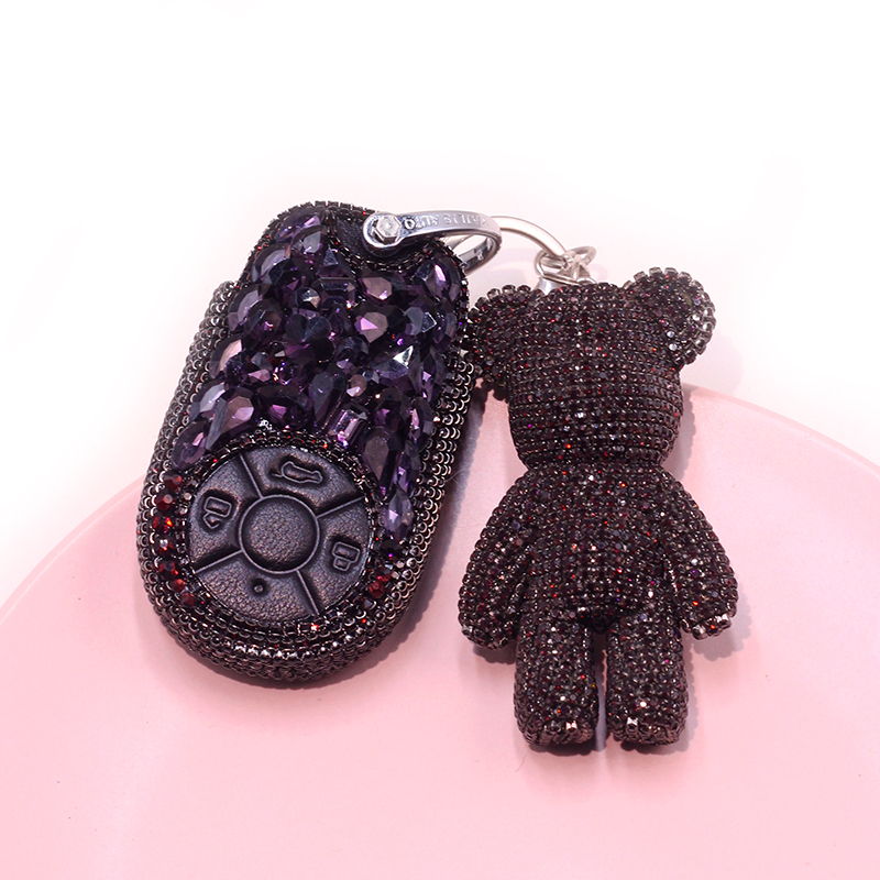 专用于长城欧拉好猫钥匙套女士可爱卡通车用钥匙包壳水钻装饰品