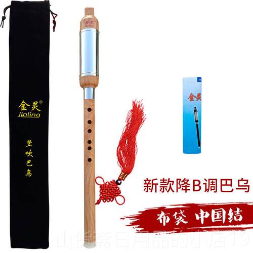 高档金灵牌竖吹巴乌C调b学B/降B调 G调F调大音量 巴乌学 生初单管
