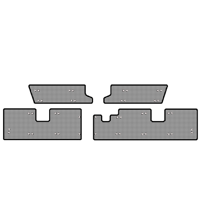 大众17-22款途观LR-line水箱防虫网汽车防尘网途观X插电混动中网