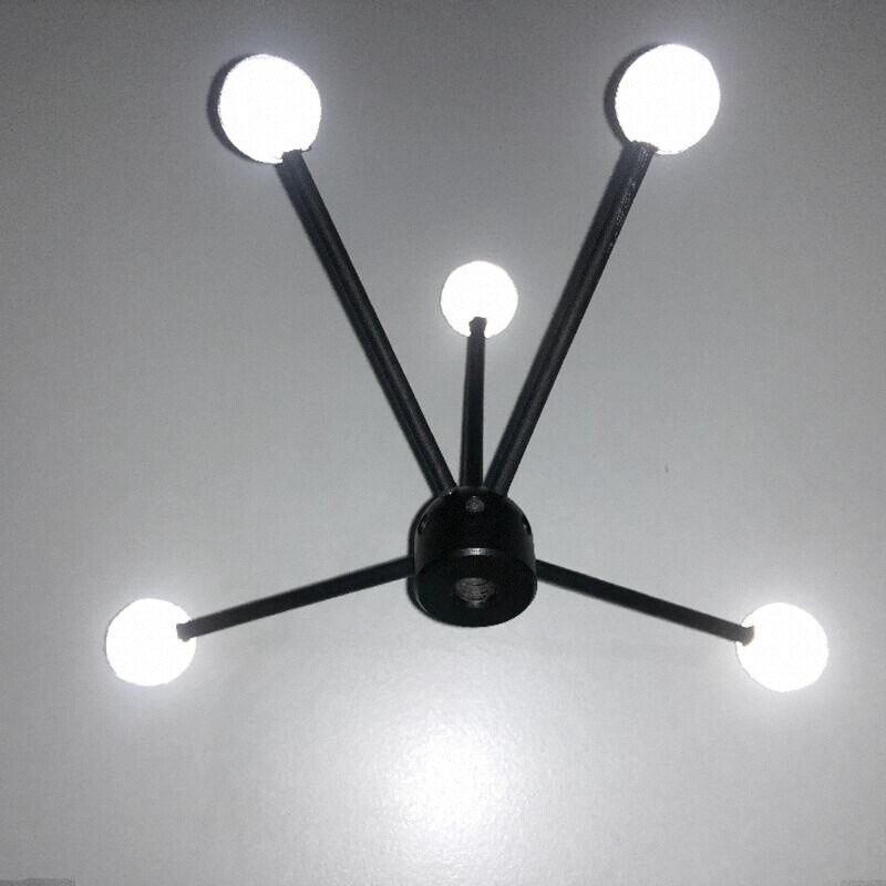 光学动作捕捉空间定位刚体反光球支架XR交互动捕设备被动式标记体