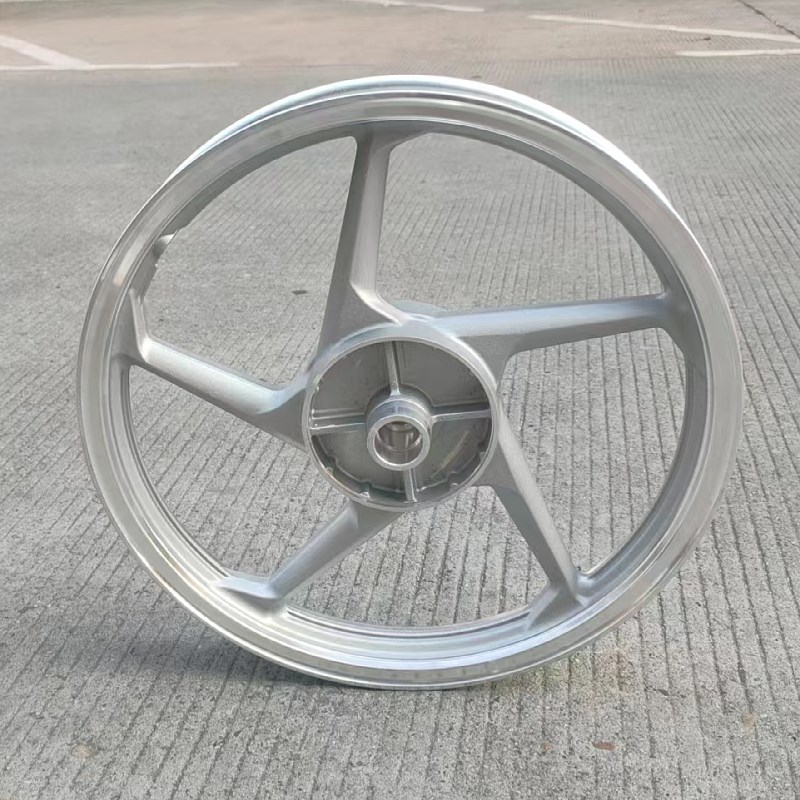 适用于翼爽DM1钢圈DM1S前轮HJ1-23轮毂HJ1-23前碟钢圈