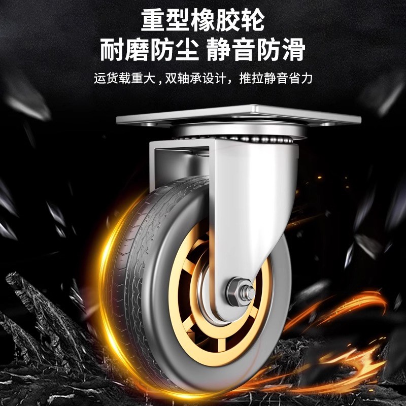 平板车家用小推车加厚加长加大铁车拖车折叠轻便搬运车工业手推车