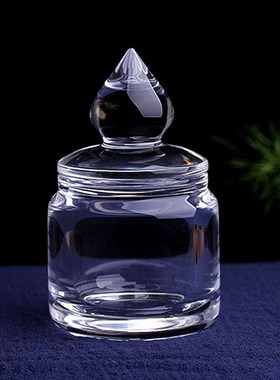 天然白水晶舍利罐摆件净体嘎乌盒小号舍利塔装藏供奉舍利子甘露瓶