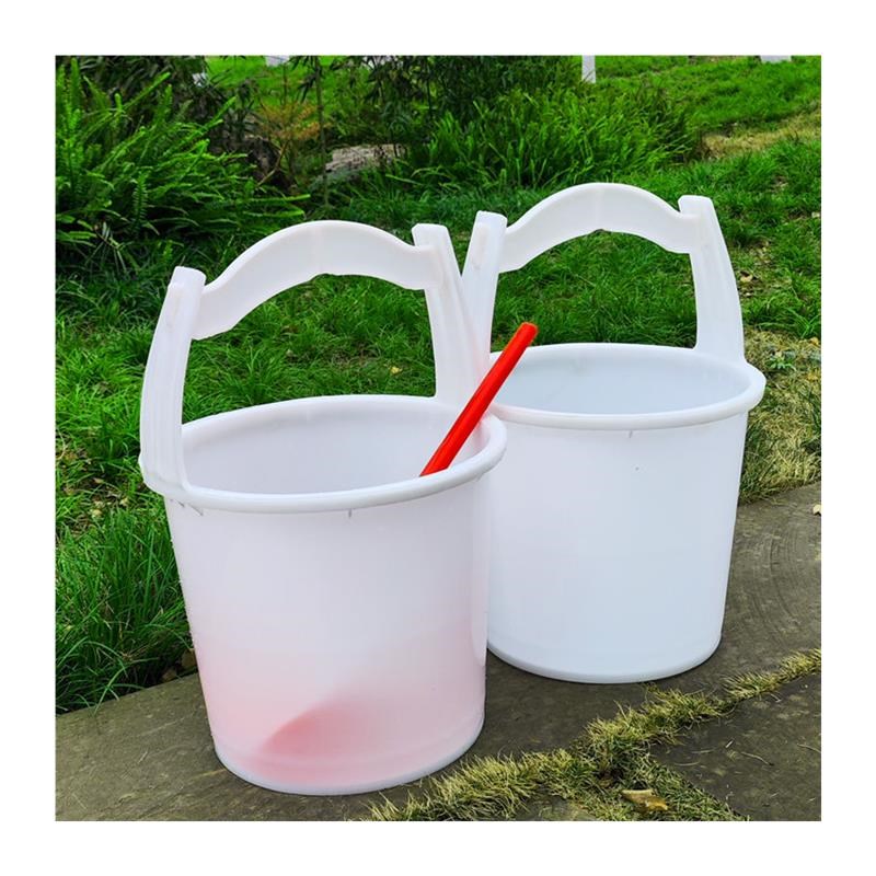 牛筋水桶特厚塑料熟胶手提桶圆桶家用储水桶农用耐用老式挑粪桶