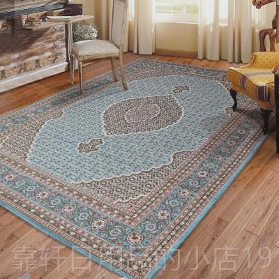 正品欧式田园地毯，地客厅咖桌地毯，卧室床头毯，面料环保啡日可