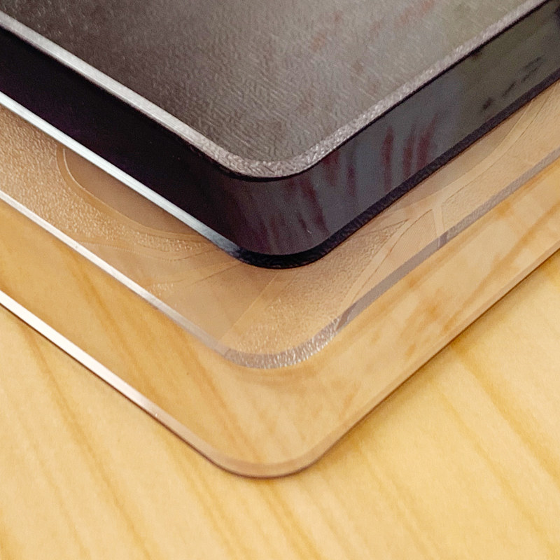 桌布防水防油防烫免洗磨边软玻璃无味餐桌桌面垫加厚茶几垫水晶板