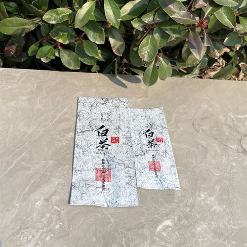 新茶包装袋安吉白茶内袋50克125克茶叶袋子100个