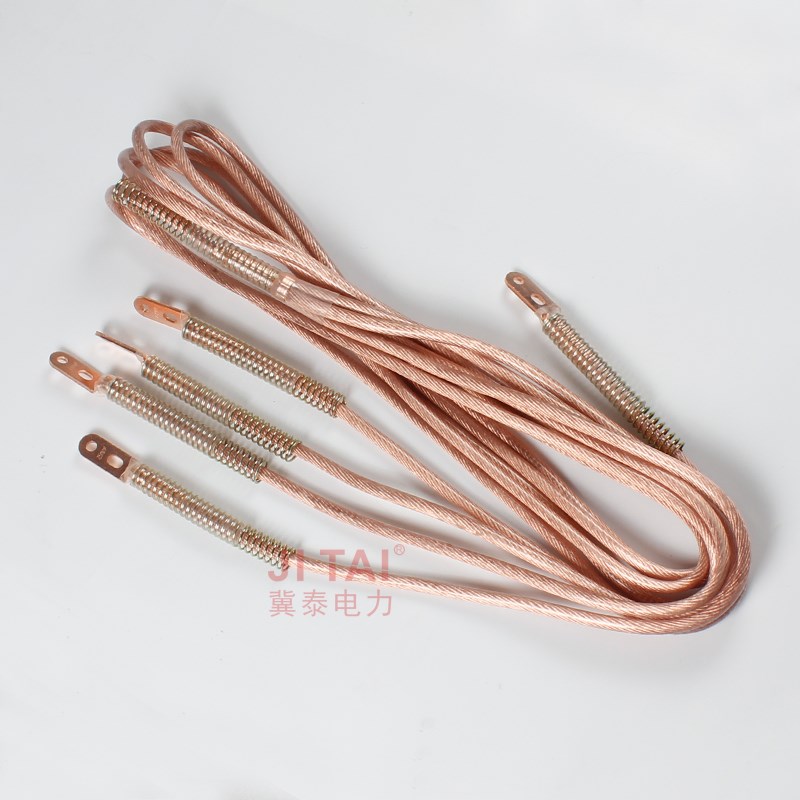 【冀泰】户内低压0.KV接地棒 铝螺旋式接地棒组 便携式接地线组