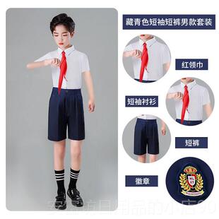 正品六儿童合大唱服演出服诗朗诵表演服装男女一童歌爱国红歌合唱