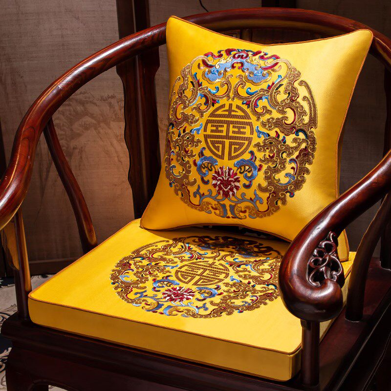 红木沙发坐垫中式加厚乳胶垫实木家具圈椅餐椅官帽椅茶椅座垫定制