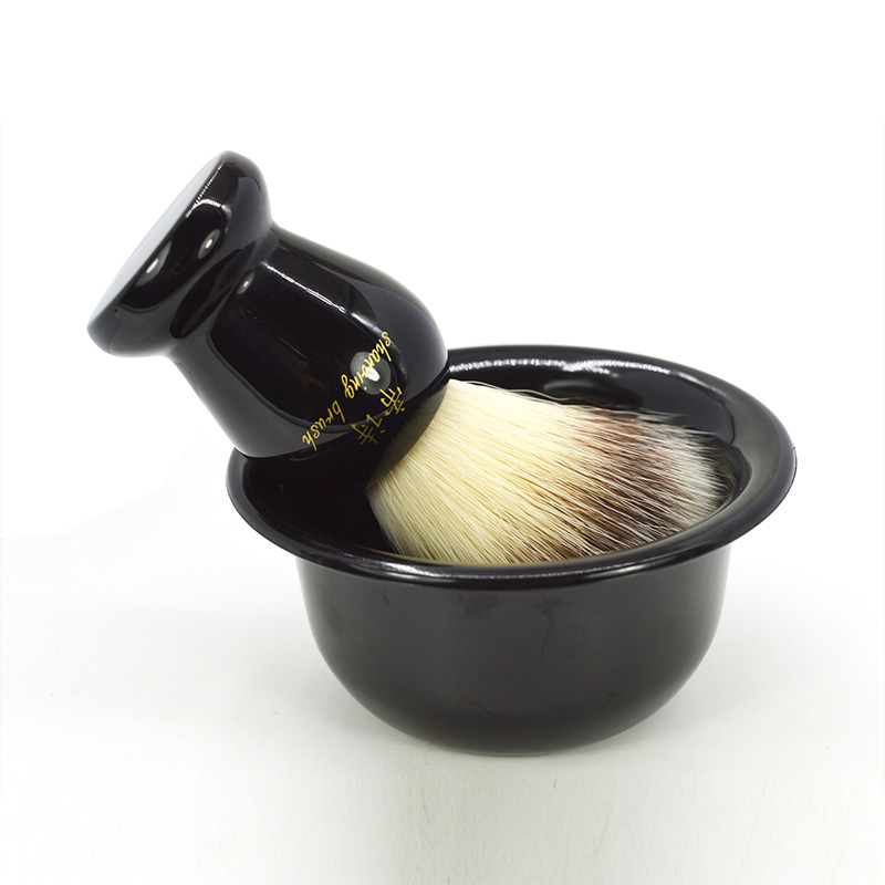 男士手动老式剃须刷 软毛胡刷 胡须刷 剃须皂打泡沫用刷 剃须膏刷