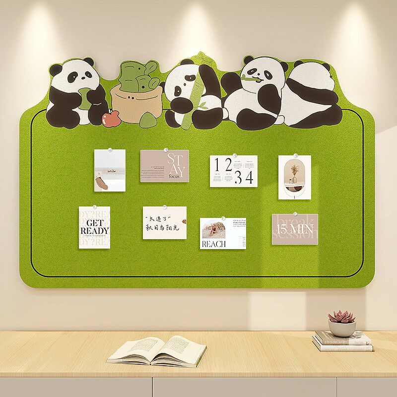 软木留言板毛毡墙贴拍立得照片展示墙diy墙面装饰卧室自粘背景板