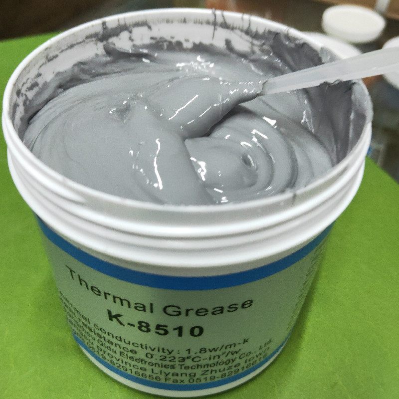 卡奇达K-8510导热硅脂 散热膏 绝缘耐高温硅胶不固化  1000g灰色