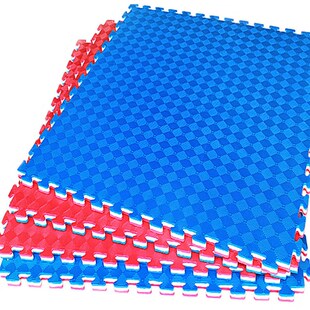 出口无味泡沫拼接地垫1米x1米100x100高密度跆拳道游乐场防滑加厚