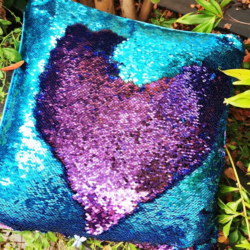 自信缓解紧张涂鸦抱枕创意写字亮片印花护腰靠垫 学生儿童午睡枕