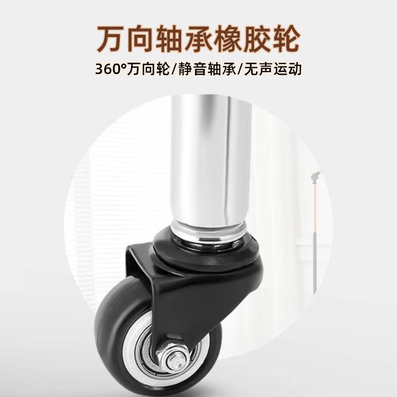 移动小带轮家用万向轮代步懒人拆快递滑滑凳客厅茶几滑轮矮凳