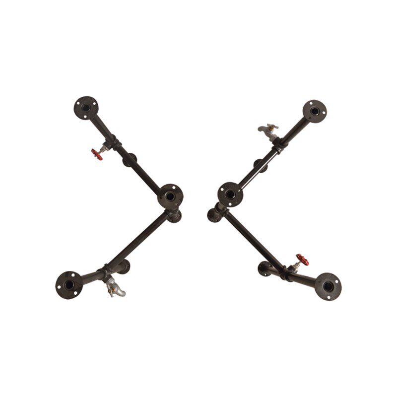 工业风格复古水管餐桌书桌电脑桌茶几大板桌玄关桌吧台桌腿桌脚,住宅家具,柜脚,淘宝优惠券,粉丝福利购,淘宝优惠卷