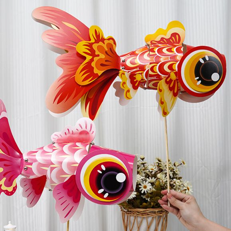 金鱼锦鲤灯笼新娘结婚礼晨袍接亲拍照道具中式创意布置