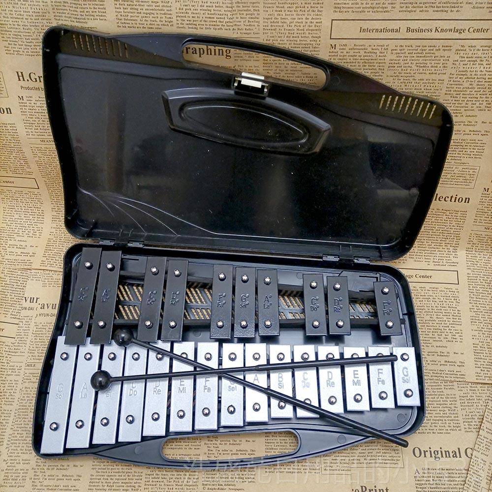 正品包邮奥尔夫音教25音铝板琴钢片小琴钟琴敲琴专业打琴打击乐乐