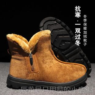 正品出家僧鞋冬季棉鞋子高底帮加中绒罗汉鞋式和尚鞋软鞋男超轻士