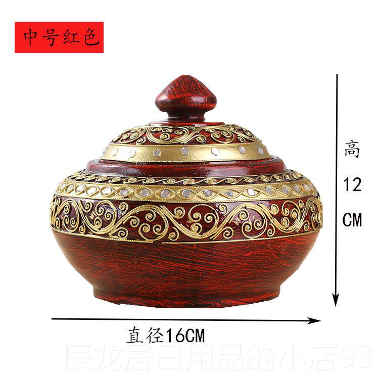 正品杂东南亚首饰收纳盒摆件木盒子耳饰发饰物珠宝储物盒族盒民风