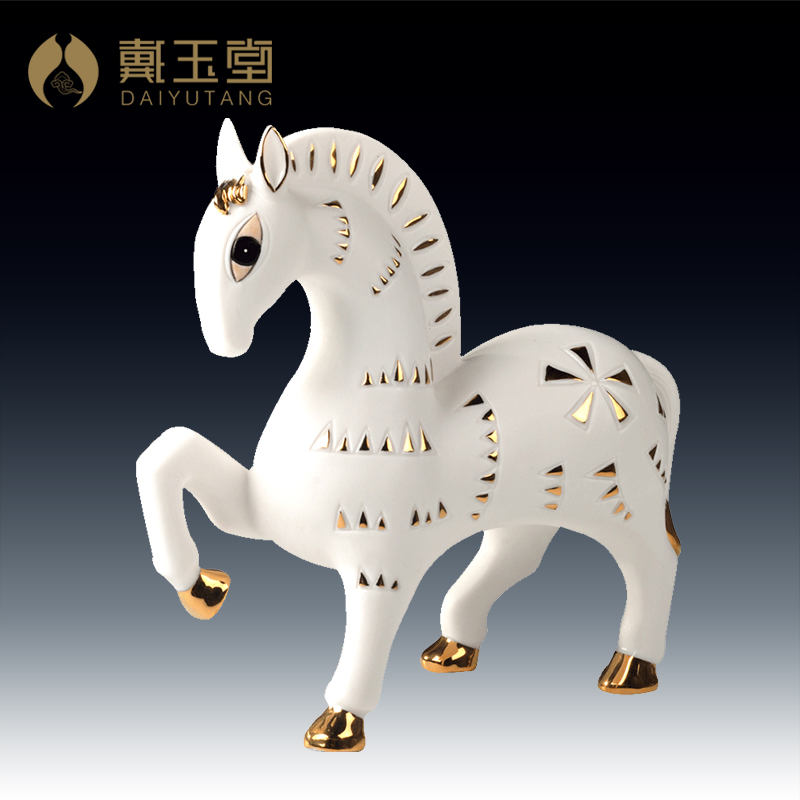 戴玉堂 12十二生肖摆件 鼠牛虎兔龙蛇马羊猴鸡狗猪客厅工艺装饰品
