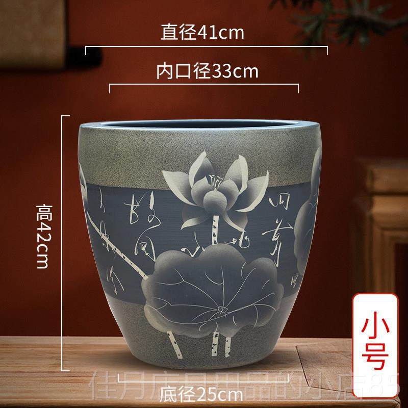 高档景德镇瓷鱼缸大号养荷花睡乌莲盆龟水缸陶庭院客厅书房件摆书,宠物/宠物食品及用品,底柜/落地缸,淘宝优惠券,粉丝福利购,淘宝优惠卷