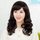 高档假发长发然全女头自逼真中老年妈妈中长卷发斜刘海色光头假黑