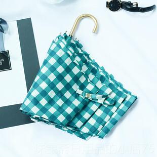 高档风简约ins量风格 超轻便携方金弯钩晴雨两用挂钩轻禁港欲系雨