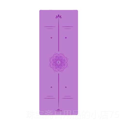 高档防滑PU动皮革橡胶瑜伽土垫男女健身运运动豪跳绳缓冲微瑕静音