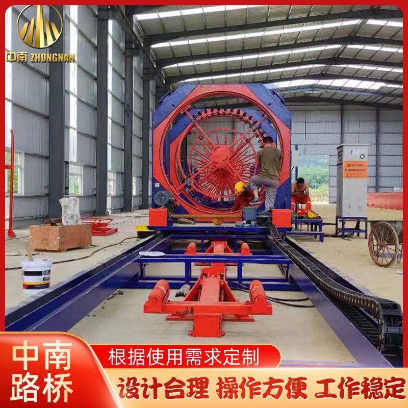 全自动数控钢筋笼滚焊机智能钢筋滚丝拉丝滚笼机灌柱桩成型制备机