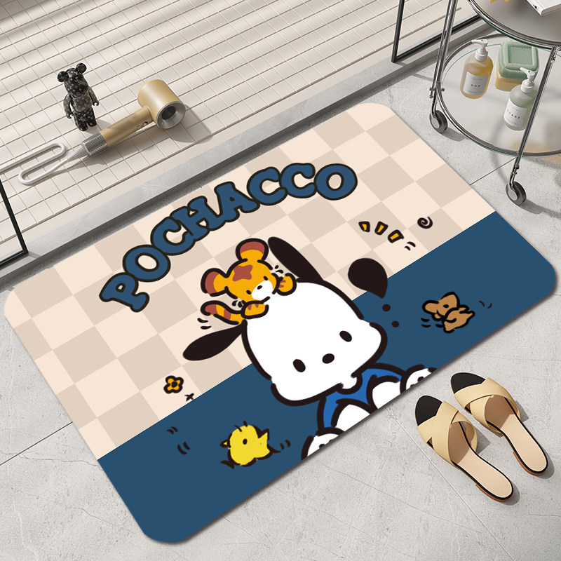 帕恰狗硅藻泥吸水软垫卡通浴室卫生间厕所门口地垫家用速干防滑垫,居家布艺,家用脚垫,淘宝优惠券,粉丝福利购,淘宝优惠卷