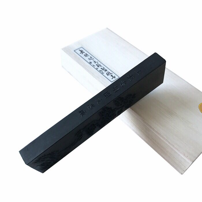 老胡开文徽墨 墨块墨条墨锭 纯松烟墨礼盒装书画墨 2两纯松烟