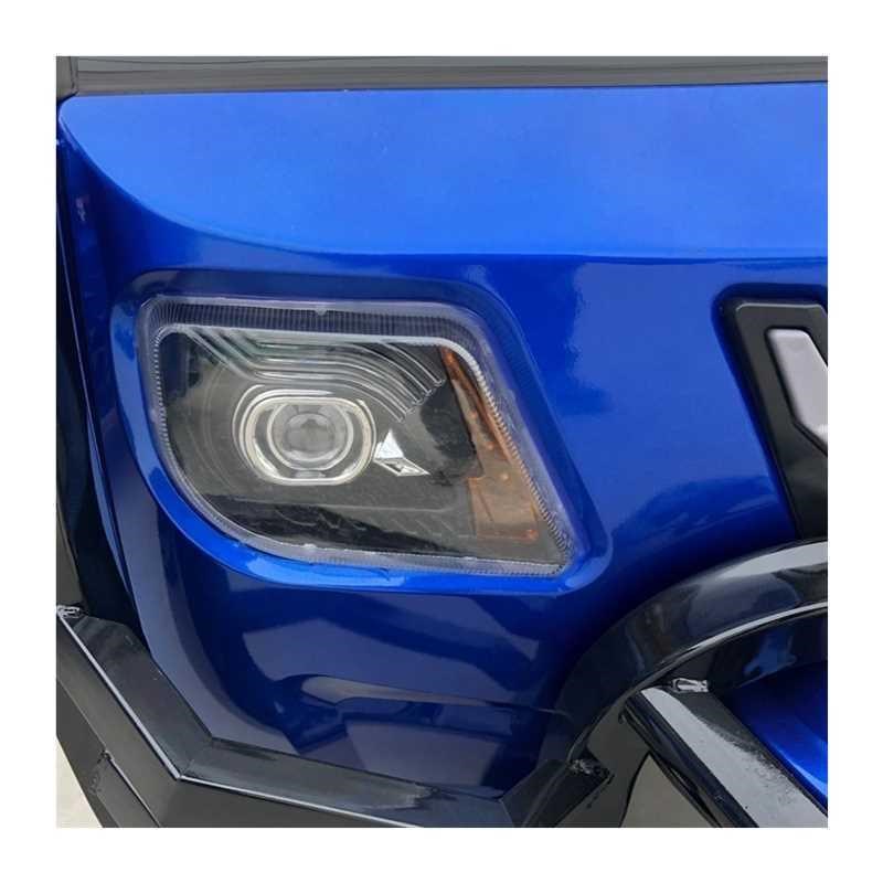 封闭电动三轮车半棚车前大灯总成四轮车大灯总成 骏卡大灯高亮度