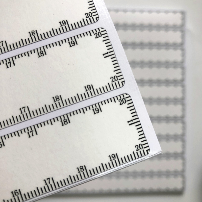 拓印纸车辆专专用拓号纸贴橫向纵向刻度尺寸拓印条车架号括码汽车