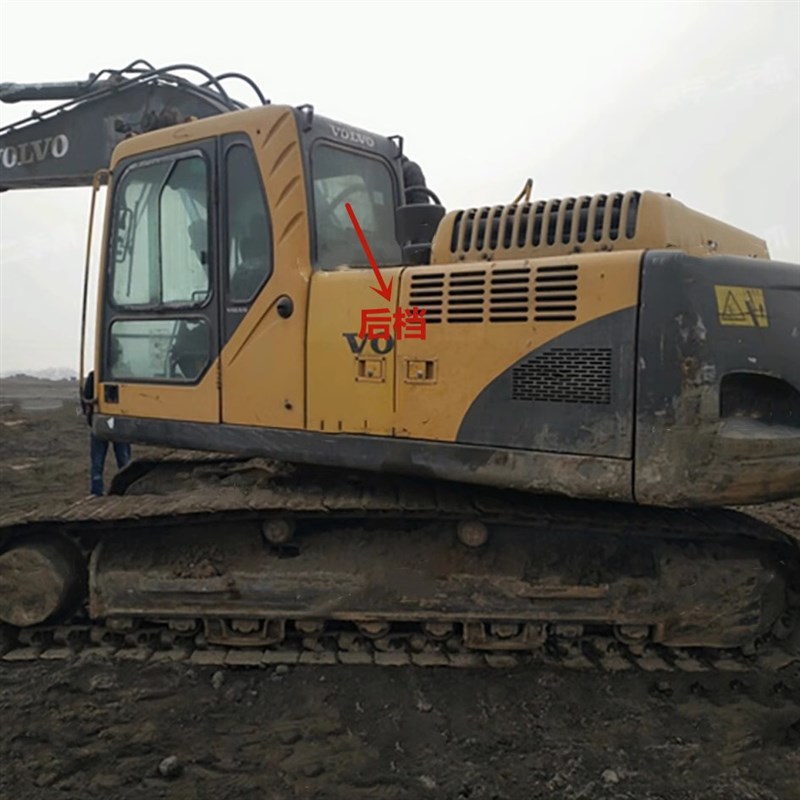 挖掘机沃尔沃EC210B驾驶室全车门窗挡风玻璃前后左右上下后档玻璃