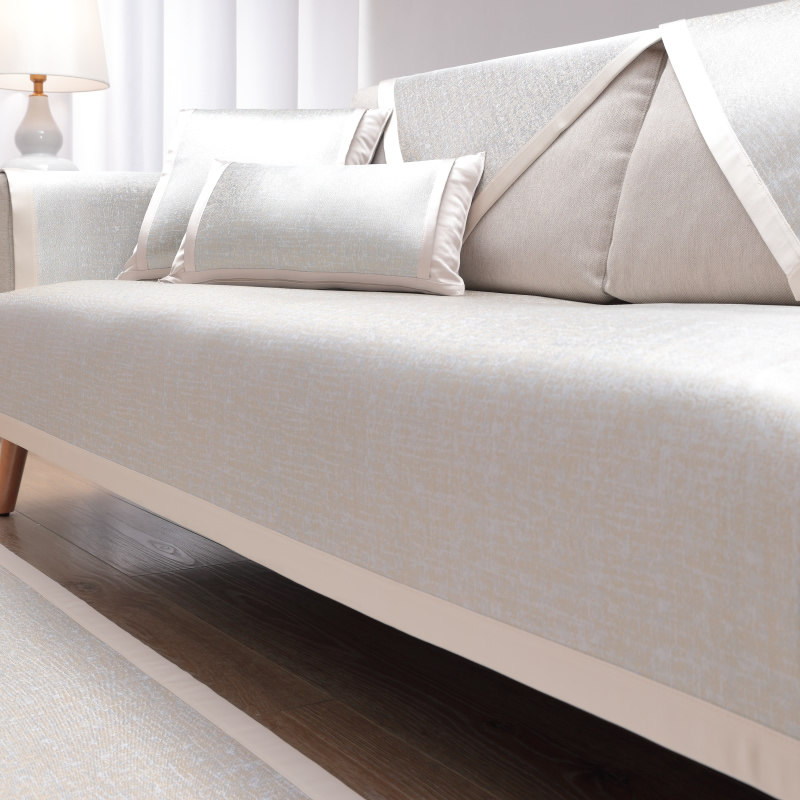 沙发凉席垫夏季凉垫防滑夏天款冰丝坐垫夏凉客厅沙发席子套罩盖布