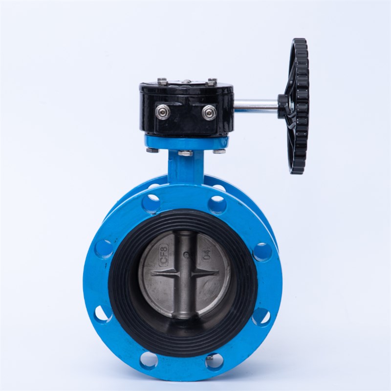 D31X-10/1Q 涡轮法兰蝶软密封排污蝶DN 5  100-0