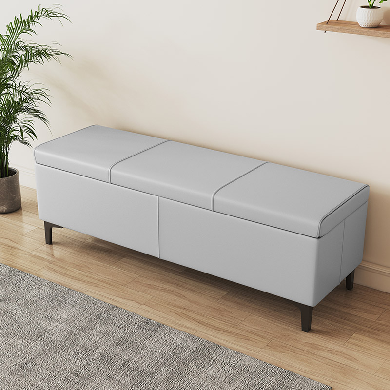 换鞋凳家用门口入户衣帽间沙发凳长条储物床尾凳简约现代收纳凳子