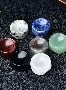 天然水晶球底座摆件原石打磨鸡蛋葫芦文玩核桃底托托架