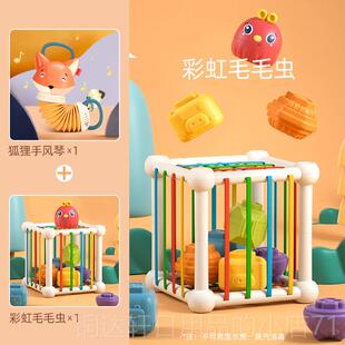 高档狐狸手风琴儿童玩具2教益智仿乐器早乐1一真3三6音岁宝宝拉琴