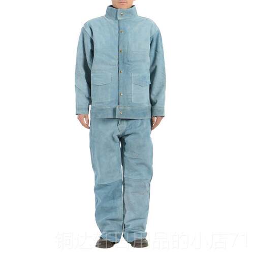 高档服牛皮工作电焊护衣牛皮劳衣保服防烫耐磨耐高温防火防飞溅包